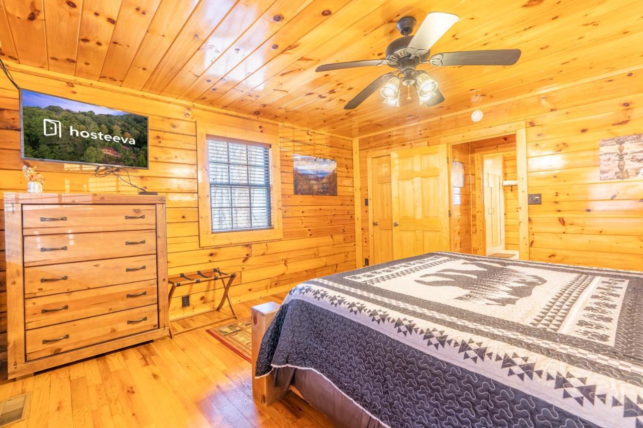 Comfort Cabin Bearway To Heaven W Private Hot Tub 鸽子谷 外观 照片