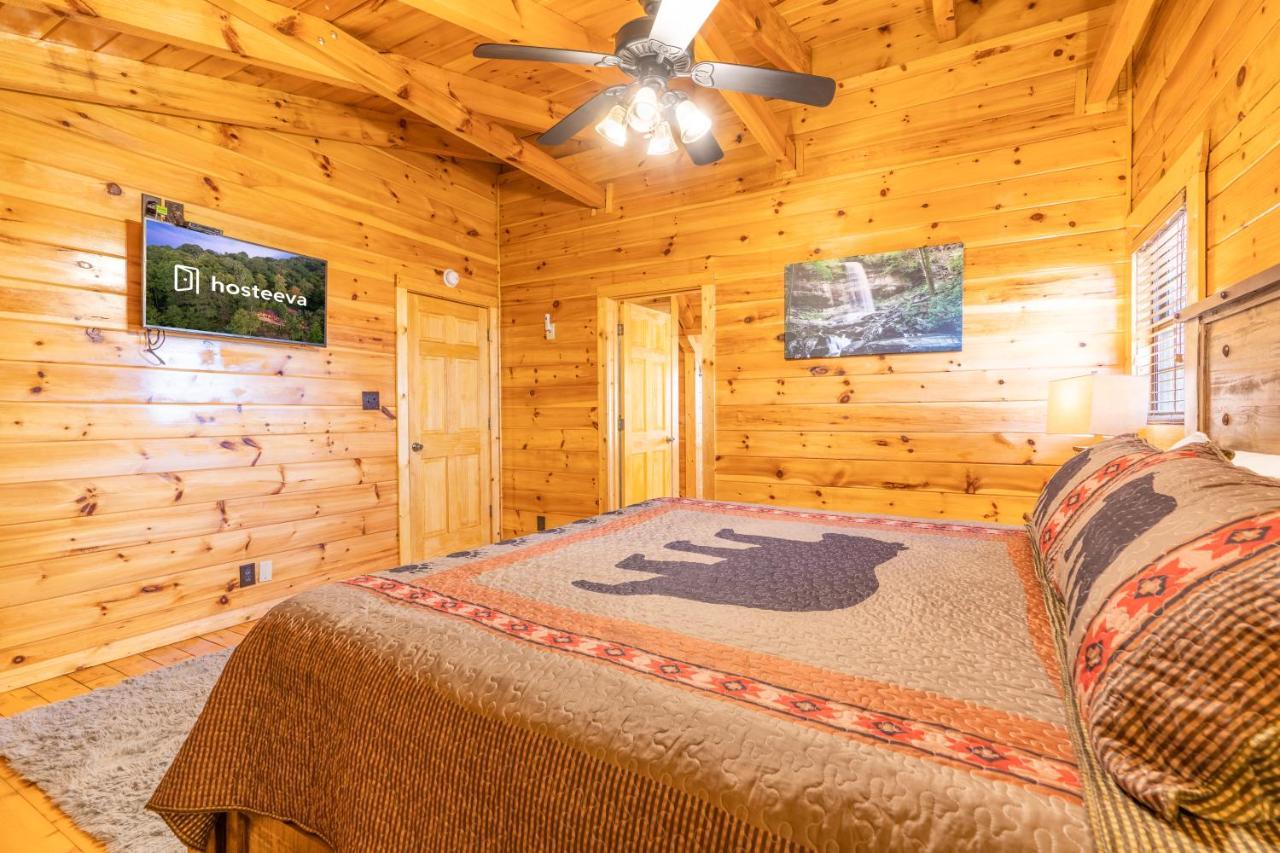Comfort Cabin Bearway To Heaven W Private Hot Tub 鸽子谷 外观 照片